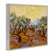 Stupell Industries Olive Trees Van Gogh Framed Giclee, design by Vincent Van Gogh
